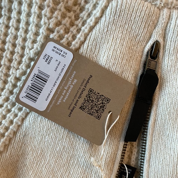 Patagonia 1/4 zip wool blend sweater. Women’s. XL. Boxy fit. Brand new! - Picture 3 of 3